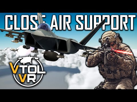 Realistic JTAC CAS in VTOL VR