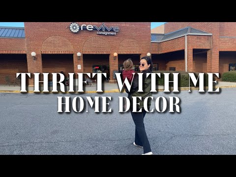 Home Decor On A Budget 2023 | How To Decorate Your Home By Thrifting!