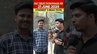 SSC Selection Post Exam Analysis 2024 🎯 #Shorst #SSCSelectionPost12 #SSCWallah #PW