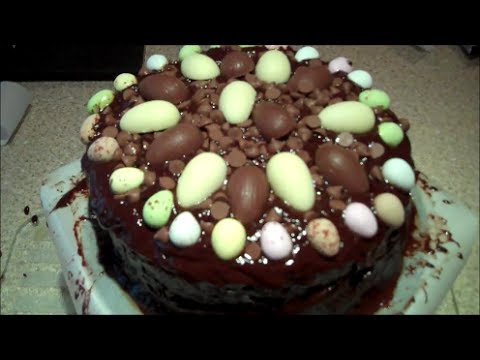 How to Make a Chocolate Easter Cake Part 2