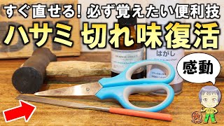 感動の切れ味復活！必ず覚えておきたいハサミのメンテナンス法をご紹介します！