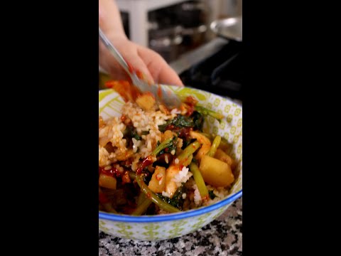 Making young summer radish kimchi!  #recipe #kimchi