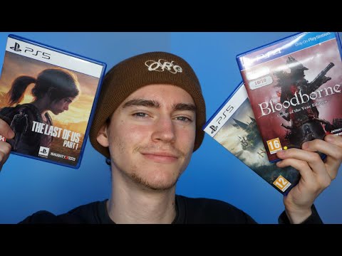 ASMR My PS5/4 Game Collection