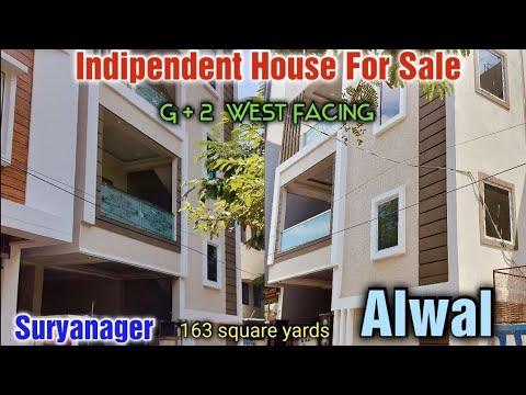 G+2 INDEPENDENT HOUSE FOR SALE|SURYANAGAR#alwal#alwalhousesforsale#houseforsale#hyderabadrealestate