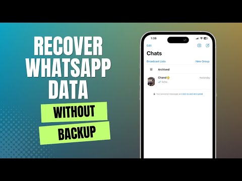 How to Recover Deleted Whatsapp Messages on iPhone/Android 2023| 1 or 4-Year-Old Whatsapp chat