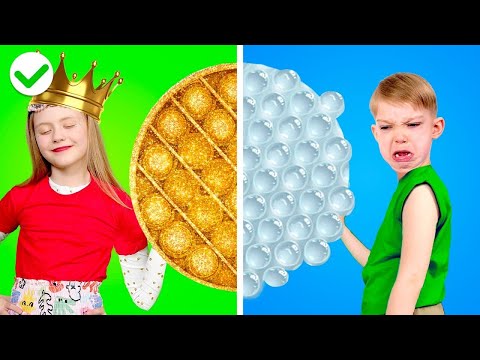 Rich VS Broke - Parenting Hacks || Genius GADGETS vs Useful HACKS! Funny Situations by Gotcha! Viral