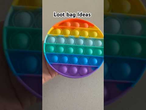 Loot bag ideas#kidsbirthdaypartysupplies #lootbag #partyfavor #birthdaybag #birthdaygiftideas #viral