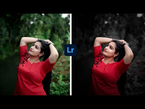 Lightroom dark tone photo editing||preset link in description #lightroom