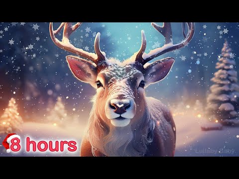 ✰ 8 HOURS ✰ Christmas LULLABIES ♫ CHRISTMAS MUSIC Instrumental ♫ ✰ Lullaby for Babies to go to Sleep