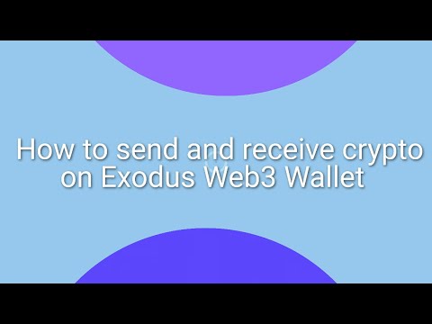 Send and Receive Crypto Like a Pro With Exodus Web3 Wallet