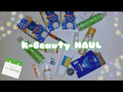 Unboxing Makeup And Skincare Products K-Beauty & J-Beauty 🌸 مستحضرات العناية بالبشرة ✨YesStyle Haul