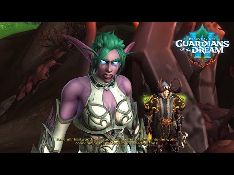 Tyrande Norana and Vyranoth All Cutscenes | Guardians of the Dream Lore 10.2