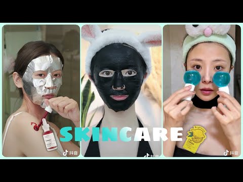 💦✨NEW ASMR SKIN CARE ROUTINE VIDEOS✨💦| TIKTOK CHINA satisfying compilation 抖音 DOUYIN 中国