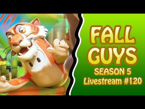 SHERE KHAN STARES! | Fall Guys Season 5 Live Stream #120