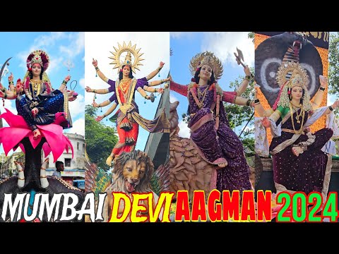 Mumbai Biggest Devi Aagman Sohala 2024 || Mumbai Navratri Festival 2024