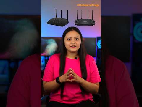 Why do Wifi routers have 3 or 4 antennas? | #shorts #short #youtubeshorts