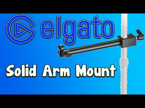 Maximize Your Streaming Setup with Elgato Solid Mount | Securely Mount Your Equipment For Streams