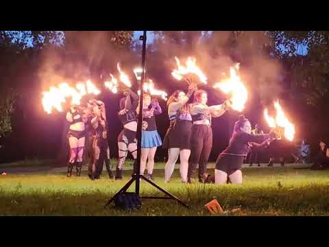 Northern Fire Dynamic Performance: Alice’s Curious Carnival at Powderhorn Park