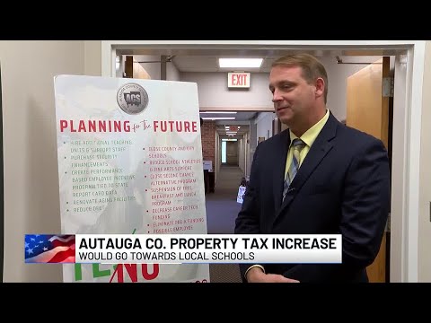 Autauga County school superintendent makes final push for property tax increase