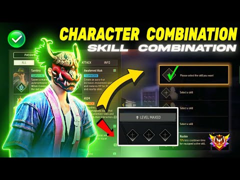 Best Character Combination 2024 | Best character combination in Free Fire | Best Combination