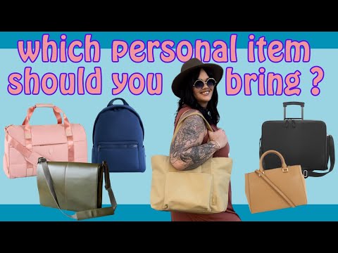 Choosing the Right Personal Item for Your Trip: Pros and Cons Explored