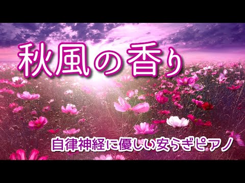 【自律神経に優しい音楽】《 秋風の香り 》 穏やかに心安らぐピアノソロ曲集