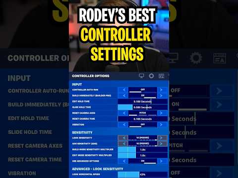 Rodey's BEST Controller Settings for Console & PC