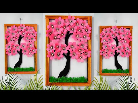 Beautiful and Easy Paper Wall Hanging | Paper Craft For Home Decoration | Unique Wall Hanging ideas