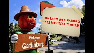 UNSEEN GATLINBURG SKI MOUNTAIN ROAD...PT#4 #vacationstationtv