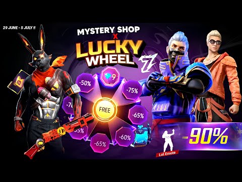 Lucky Wheel Event ✅ Mystery Shop Event ❌🥳| Free Fire New Event | Ff New Event | New Event Free Fire