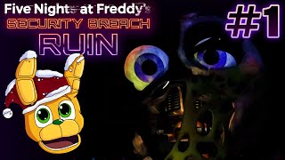 Exploring an abandoned Pizzaplex | FNAF Ruin | Five Nights at Freddy's SB Ruin - Pt 1