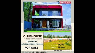 Gated Independent Houses for Sale @ Dammaiguda & Keesara. Call: 834 088 3331. #independent #plots