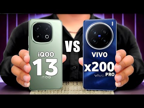 iqoo 13 Vs Vivo X200 Pro || Specs and Review ⚡