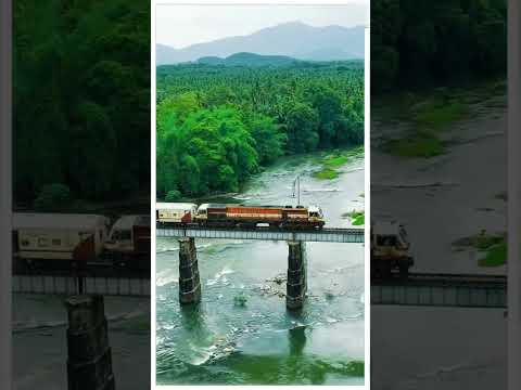 Kerala rail journey | Nilambur to Shoranur route in Kerala | Papa Construction