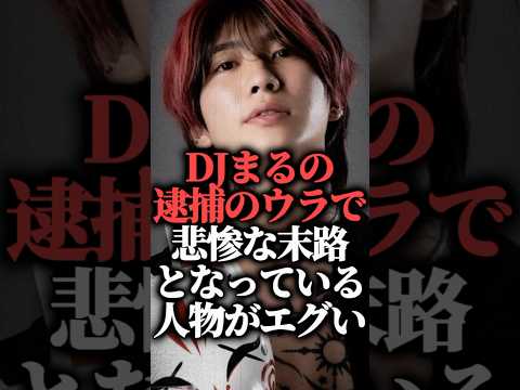 DJまるの逮捕のウラで悲惨な末路となっている人物がエグい  #shorts #dv #戦慄かなの