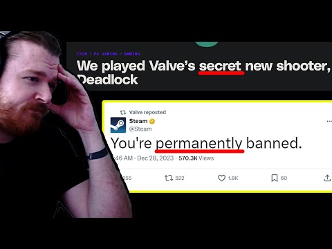 Game's Journalist Leaked Valve's new Game...Gets Banned Instantly