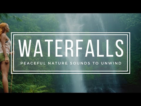 Peaceful Waterfall Sounds White Noise for Sleep and Relaxation  🌊 - 4 Hours Water Sounds HD