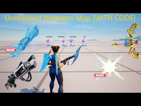 *NEW* STW Weapons & Unreleased Weapons/Mythics PUBLIC MAP |With Code|