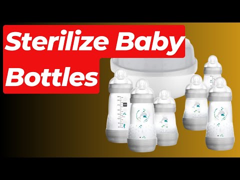 How to Sterilize Baby Bottles in Microwave | Sterilize baby bottles in Microwave