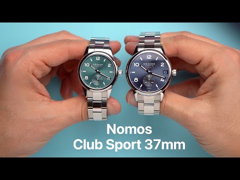 Nomos Club Sport 37mm (vs the 42mm)