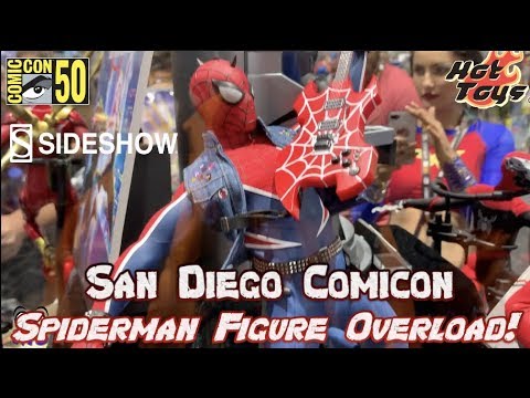 Hot Toys ALL Spiderman Tour SDCC San Diego Comicon 2019