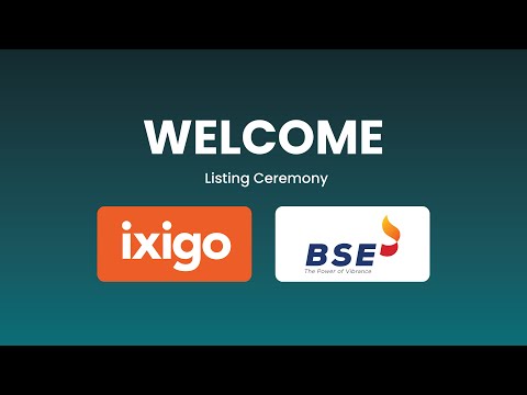 Listing Ceremony of Le Travenues Technology Limited (ixigo) at BSE