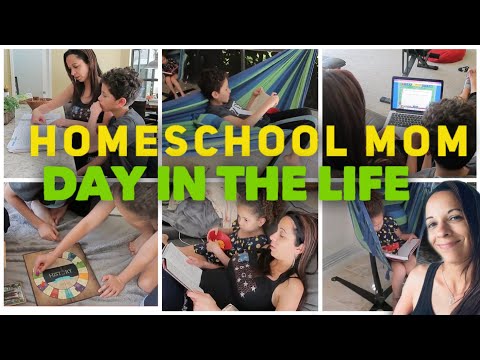 Day in the Life of a Homeschool Mom | Daily Homeschool Routine