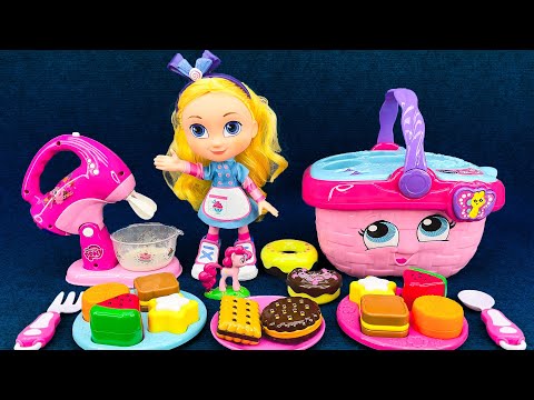 [107 minute video] TOY SET TO TEACH CHILDREN TO MAKE CUTE CAKES - ASMR Satisfying Toys Unboxing