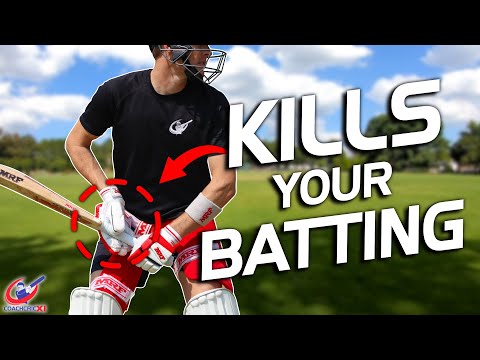 This can DESTROY your batting - Fixing BOTTOM hand dominance when batting