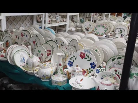 Quietly Tiptoeing Through Priceless Pottery: Valley Beautiful Antique Mall In Erwin, Tennessee