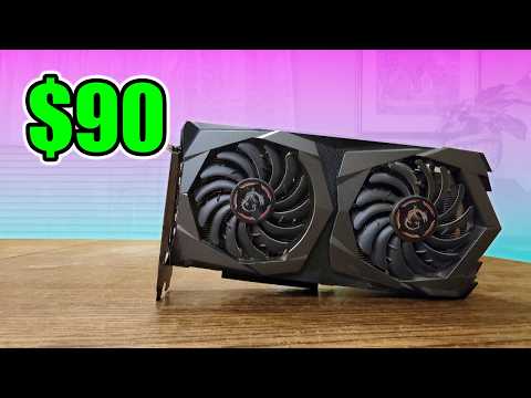 This $90 Graphics Card is AWESOME!