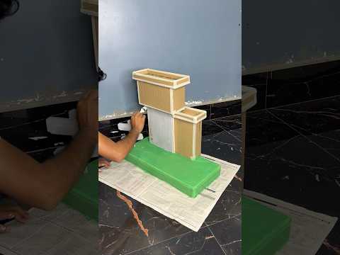 Beautiful Miniature House Craft using Cardboard #short #reel #viral #youtubeshort #trending #diy