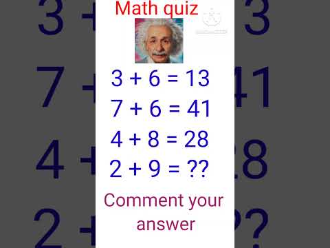 Math quiz || #math #quizgame #quiz #mathematics #gkquestion