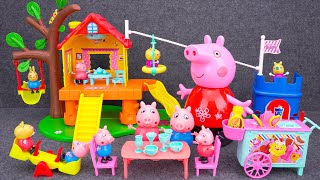 60 Minutes Satisfying with Unboxing Cute Peppa Pig Amusement Park Toys Collection ASMR | Review Toys